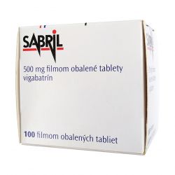 Сабрил (Вигабатрин) таблетки 500мг №100 (100 таблеток) в Сургуте и области фото