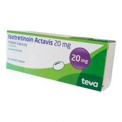 Изотретиноин Actavis (аналог Акненормин, Aknenormin) капс. 20мг 30шт в Сургуте и области фото