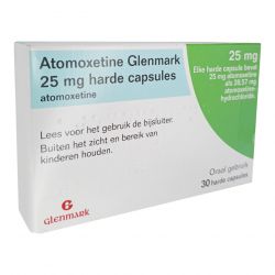 Атомоксетин 25 мг Европа :: Аналог Когниттера :: Glenmark капс. №30 в Сургуте и области фото