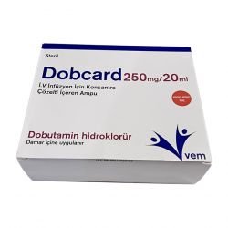 Добутамин Добкард Dobcard (dobutamine) р-р д/ин амп 250мг/20мл в Сургуте и области фото