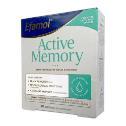 Эфамол Брейн Мемори Актив / Efamol Brain Active Memory капсулы №30 в Сургуте и области фото