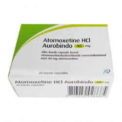 Атомоксетин HCL 40 мг Европа :: Аналог Когниттера :: Aurobindo капс. №30 в Сургуте и области фото