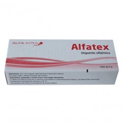Альфатекс (Эубетал Антибиотико) глазная мазь 3г в Сургуте и области фото