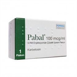 Пабал (Карбетоцин) р-р д/в/в и в/м введ 100мкг/мл амп 1шт в Сургуте и области фото